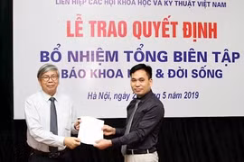 Nhà báo Đặng Vương Hạnh làm Tổng biên tập Báo Khoa học & Đời sống