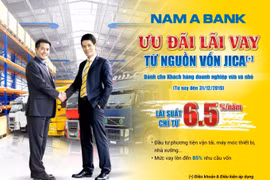 Nam A Bankưu đãi lãi vay từ 6.5%/năm cho doanh nghiệp vừa và nhỏ