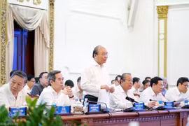 Thủ tướng chủ trì họp Tiểu ban KT-XH với lãnh đạo một số tỉnh, thành phố phía Nam