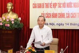 Phó Thủ tướng làm việc với Ban Cán sự Đảng Bộ Nội vụ về thực hiện Chỉ thị số 39