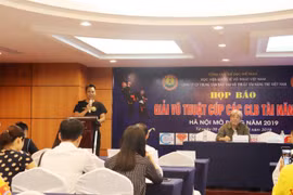 Giải thi đấu võ thuật tranh Cúp Tài năng trẻ Việt Nam chuẩn bị khởi tranh