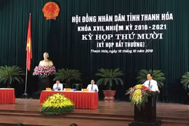 Thanh Hóa: HĐND tỉnh họp bất thường bầu bổ sung Phó Chủ tịch UBND tỉnh