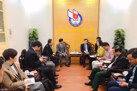 Đoàn đại biểu Hội Nhà báo toàn Trung Quốc thăm và làm việc với Hội Nhà báo Việt Nam