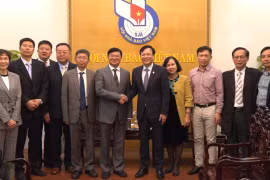 Hội Nhà báo Việt Nam làm việc với đoàn Đại biểu Hội Nhà báo toàn Trung Quốc
