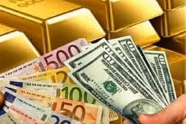Giá vàng thế giới tăng nhẹ, đồng USD giảm, đồng Bảng Anh lên đỉnh 5 tháng qua