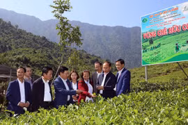 Phó Thủ tướng Phạm Bình Minh tiếp xúc cử tri tại tỉnh Thái Nguyên