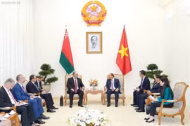 Thủ tướng Nguyễn Xuân Phúc tiếp Phó Thủ tướng Cộng hòa Belarus Igor Lyashenko