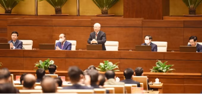 tong bi thu chu tri hoi nghi doi ngoai toan quoc trien khai thuc hien nghi quyet dai hoi xiii cua dang hinh 2