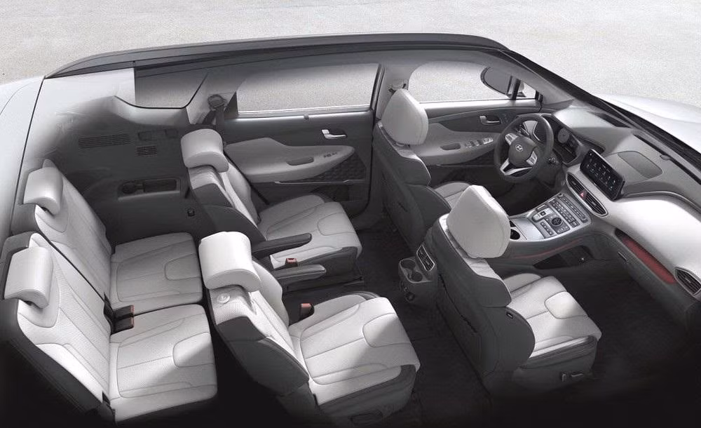 hyundai santafe 2022 phien ban 6 cho ra mat gia tu 628 trieu dong hinh 3