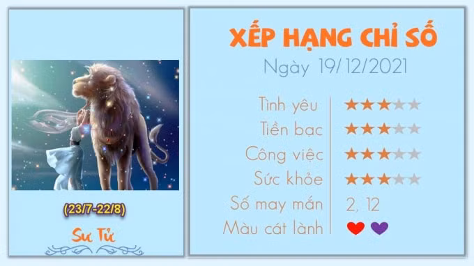xem tu vi cua 12 cung hoang dao hom nay chu nhat ngay 19 12 2021 hinh 5