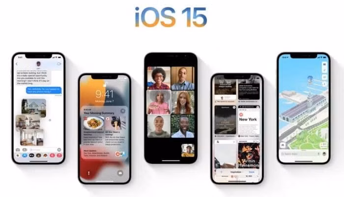 da co 58 iphone cap nhat len ios 15 sau gan 3 thang ra mat hinh 2