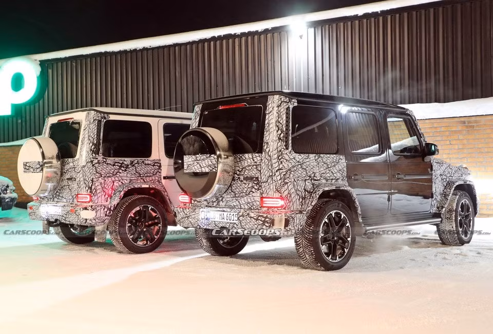 mercedes amg g63 moi bi bat gap khi dang chay thu nghiem tren duong hinh 3