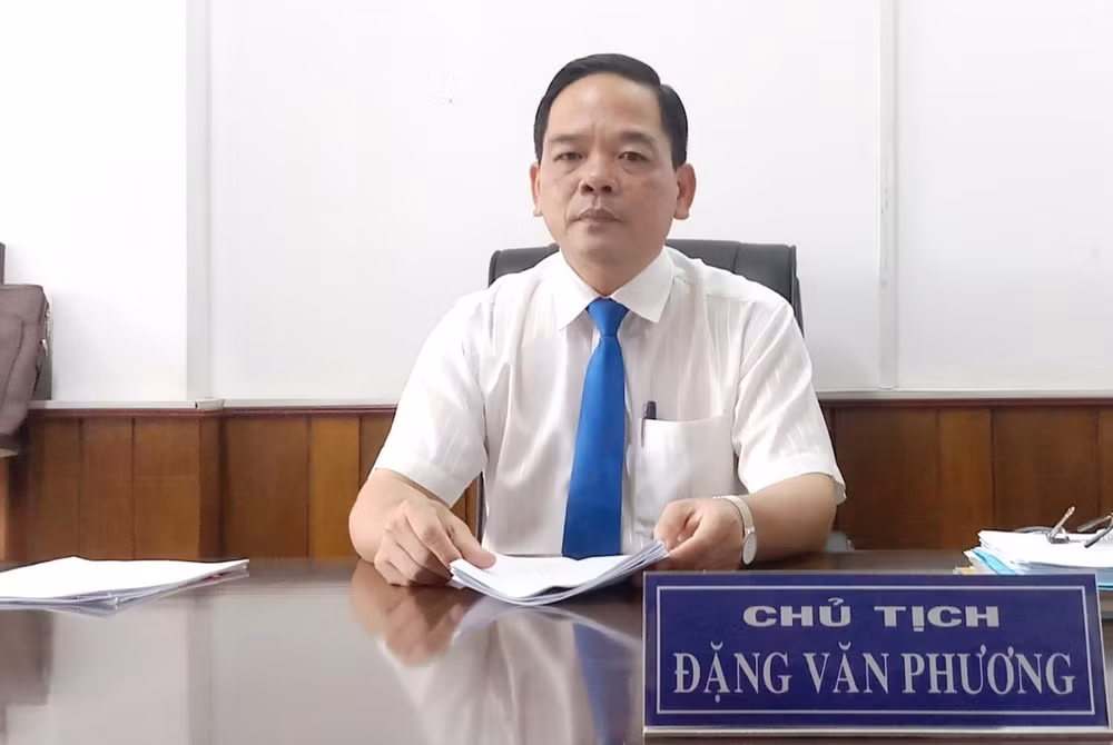 Ông Đặng Văn Phương - Chủ tịch UBND huyện Mỹ Xuyên.