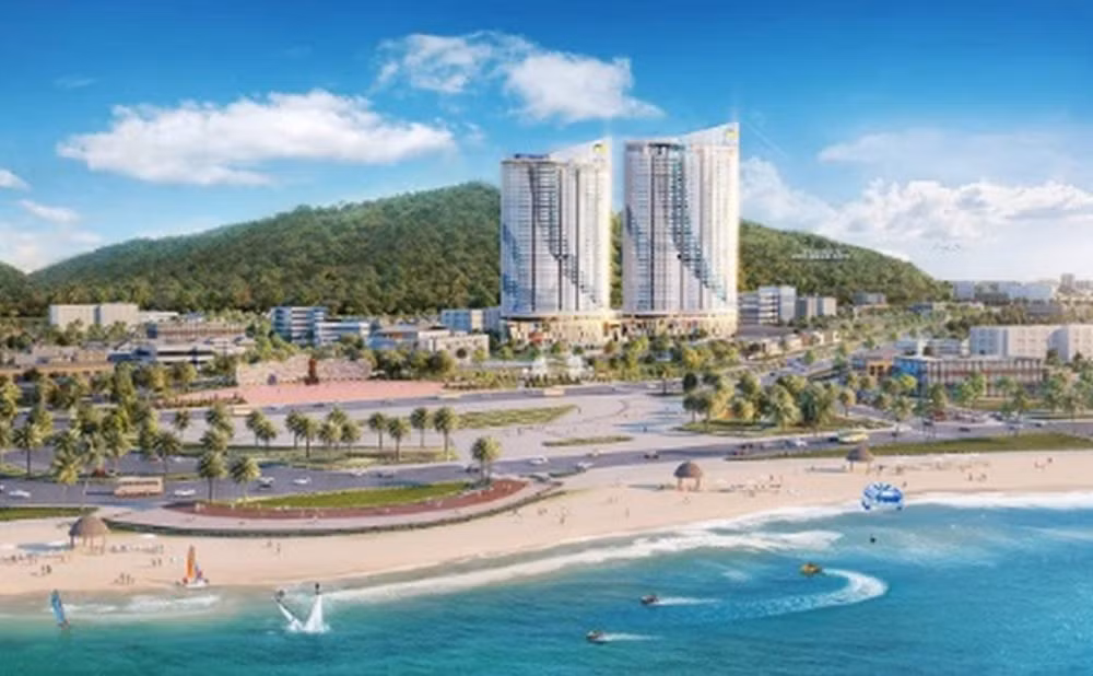 Phối cảnh dự án. Ảnh: CafeF.