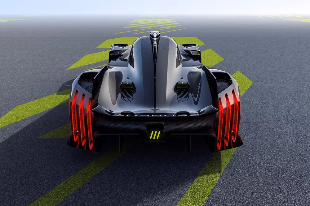 Peugeot 9X8 hybrid 2021. Ảnh: Carbuzz