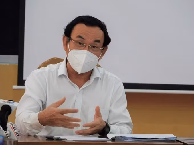 Ông Nguyễn Văn Nên, Bí thư Thành ủy TP. HCM.