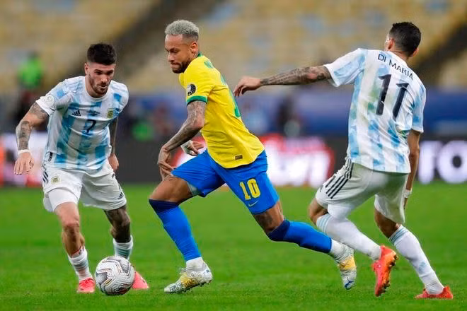 Di Maria là người ghi bàn thắng duy nhất mang đến chức vô địch Copa America 2021 cho Argentina. Ảnh: internet