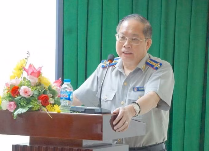 Ông Vũ Quốc Doanh (nguyên Cục trưởng Cục Thi hành án dân sự TP. Hồ Chí Minh)
