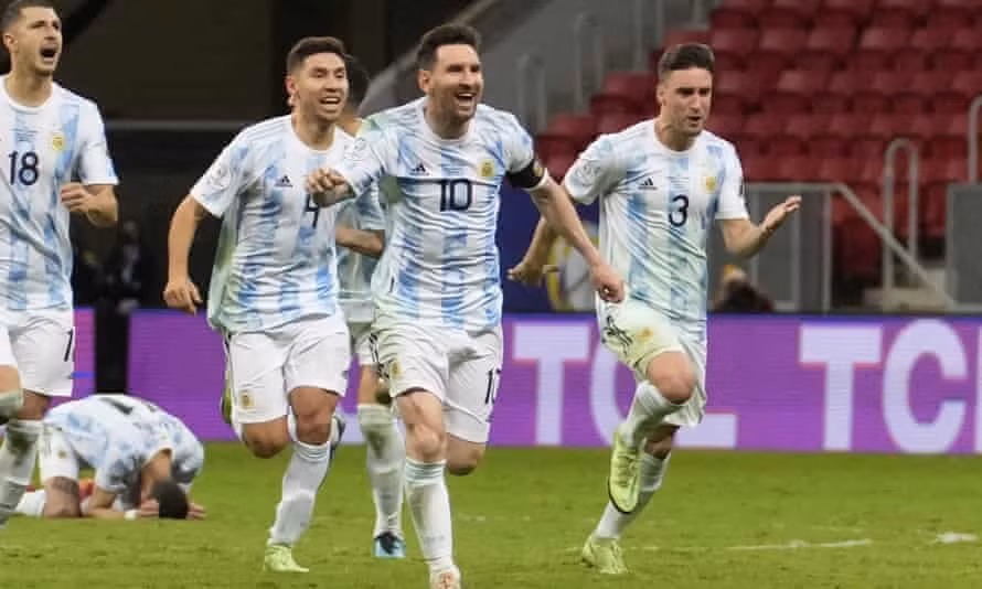 Tiền đạo Messi có kỳ Copa America thành công cùng tuyển Argentina. Ảnh: Reuters