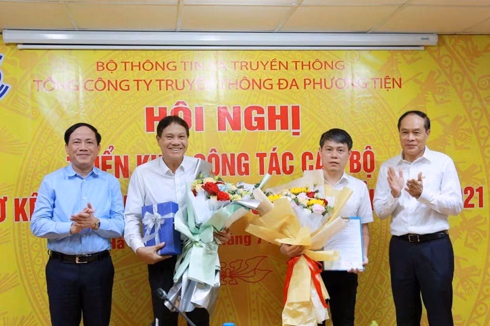 Quyết định bổ nhiệm ông Nguyễn Ngọc Bảo giữ chức vụ quyền Tổng giám đốc Tổng Công ty VTC có hiệu lực từ ngày 9/7. Ảnh: Vân Anh