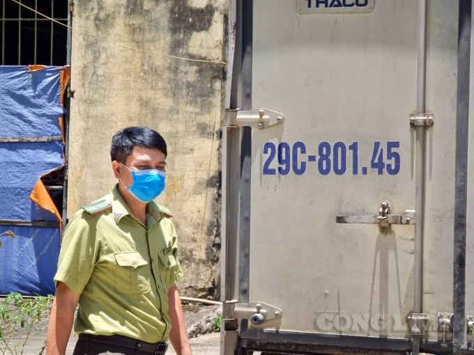 Hạt Kiểm lâm huyện Thường Xuân phát hiện, bắt giữ phương tiện chở 330kg măng tuơi ngày 11/7