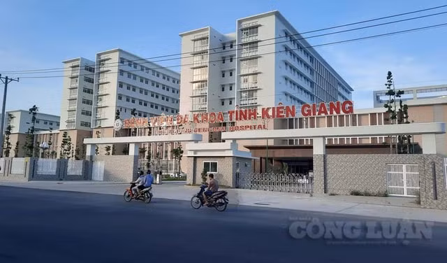 Kiên Giang phong tỏa Bệnh viện đa khoa tỉnh