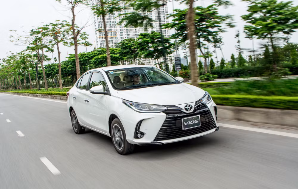 Vios dẫn đầu trong phân khúc B về doanh số bán. Ảnh: Toyota Việt Nam