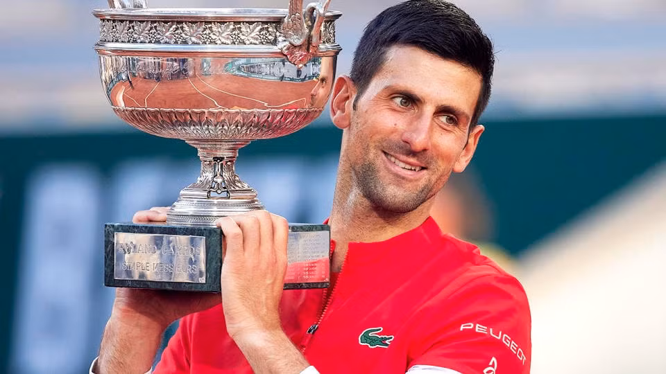 Hạt giống số một thế giới Djokovic tiếp tục tham dự Olympic Tokyo 2021 sau khi giành chức vô địch Wimbledon mới đây. Ảnh: internet