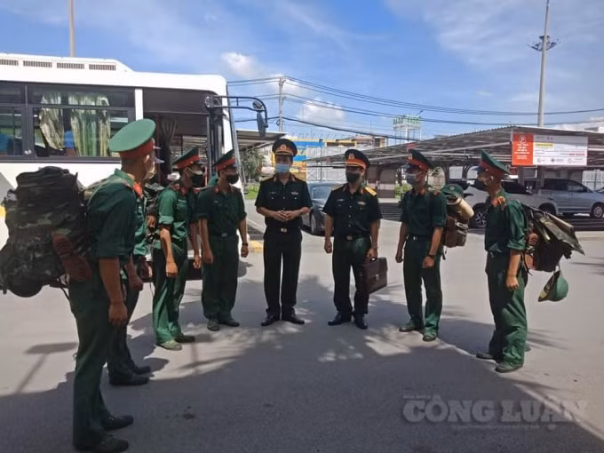 Công tác tiếp nhận quân chi viện và triển khai kiểm soát dịch Covid-19 tại Đồng Nai.