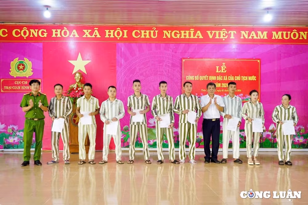 chu tich nuoc ky quyet dinh dac xa cho 36 pham nhan tai thua thien hue hinh 1
