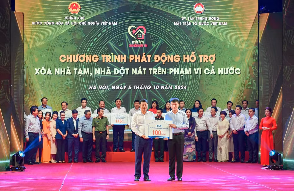 bidv ung ho 100 ty dong chung tay xoa nha tam nha dot nat hinh 1