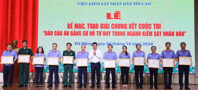 cuoc thi bao cao an bang so do tu duy trong nganh kiem sat nhan dan nam 2024 da thanh cong tot dep hinh 1