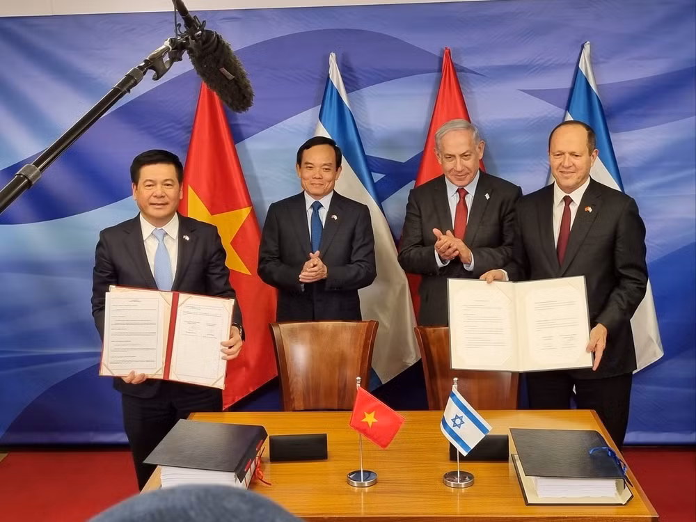 viet nam va israel chinh thuc ky ket hiep dinh thuong mai tu do fta thu 16 cua viet nam hinh 1