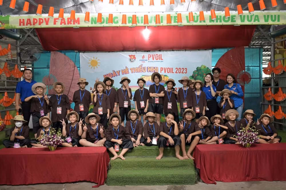 pvoil to chuc chuong trinh ngay he thieu nhi nam 2023 hinh 2