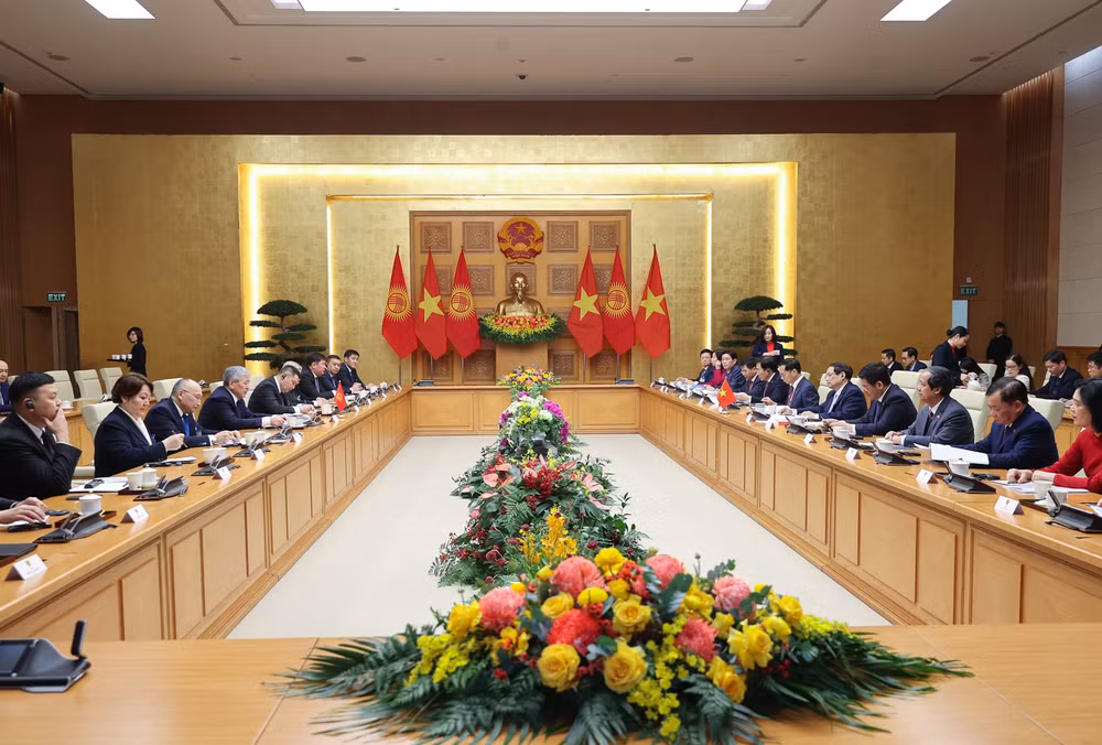thu tuong pham minh chinh chu tri le don chinh thuc thu tuong kyrgyzstan adylbek kasimalyev hinh 7