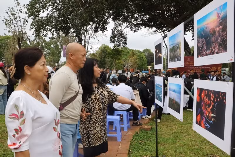 trien lam anh sac mau hoi tu huong ung le hoi ca phe buon ma thuot 2025 hinh 1