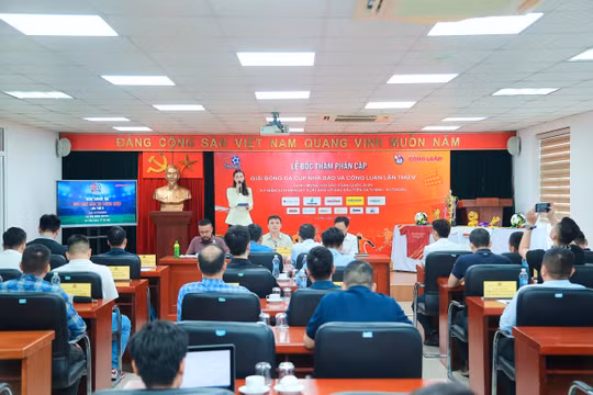 Lễ bốc thăm Giải bóng đá Cúp Nhà báo và Công luận lần thứ V năm 2026