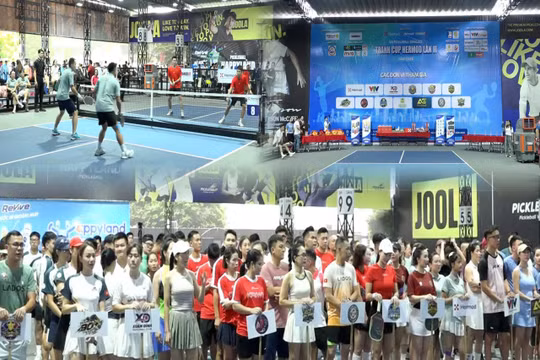 Giải Pickleball Hermod Open lần 2: Lan tỏa tinh thần sẻ chia với thông điệp 'Trao hy vọng, gửi yêu thương' 