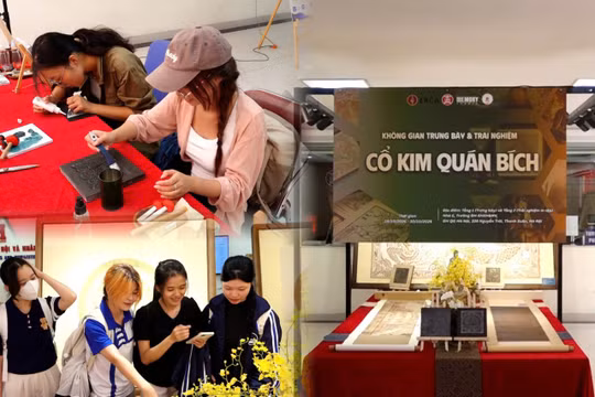 Triển lãm 'Cổ Kim Quán Bích': Từ tư liệu lịch sử đến trải nghiệm thực tế