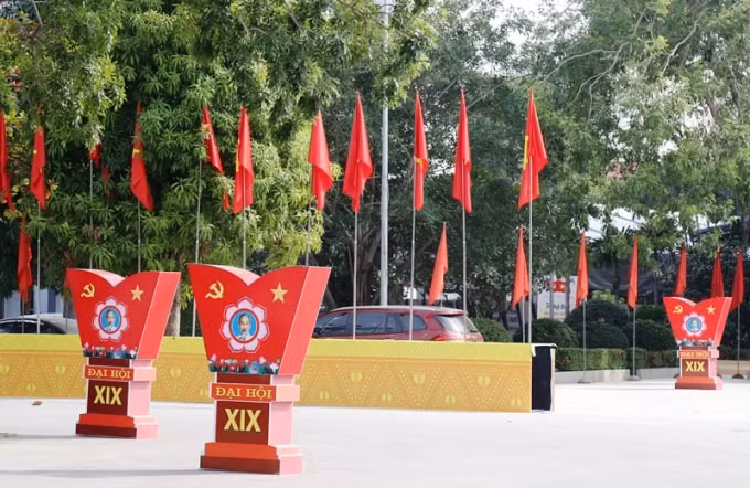 Phương châm hành động của đại hội là “Đoàn kết - Dân chủ - Kỷ cương - Sáng tạo - Phát triển”. Ảnh: T. Thanh