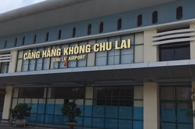 Cảng Hàng không Chu Lai - Quảng Nam. Ảnh: TL