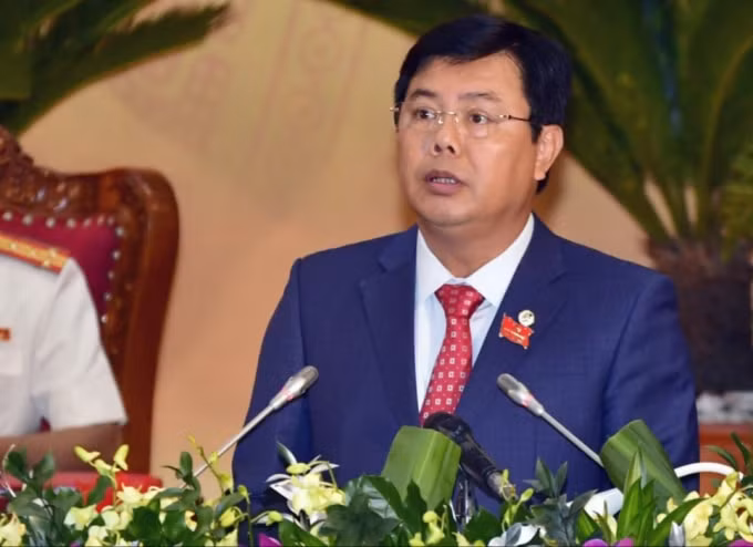 Ông Nguyễn Tiến Hải tái đắc cử Bí thư Tỉnh ủy Cà Mau khóa XVI, nhiệm kỳ 2020-2025. (Ảnh: Đại hội cung cấp)