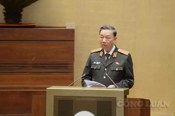 Đại tướng Tô Lâm, Bộ trưởng Bộ Công an.