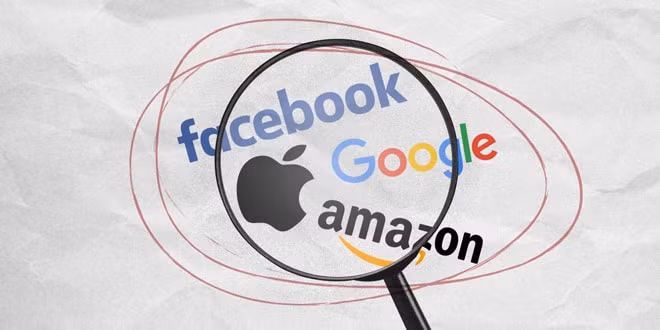 4 Big Tech luôn nằm trong tầm ngắm chống độc quyền. Ảnh: Getty