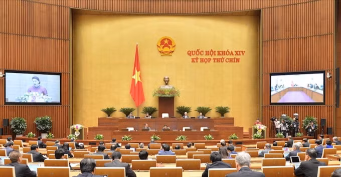 Kỳ họp thứ 9 diễn ra trước đó tại Nhà Quốc hội.