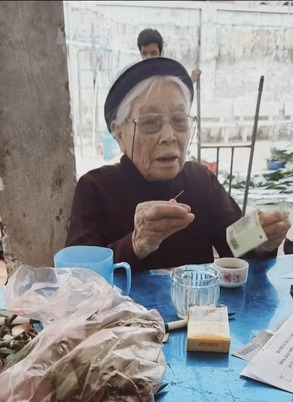 Cụ Hiệp dù đã ngoài 90 nhưng vẫn 