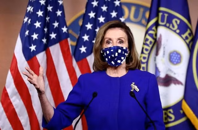 Chủ tịch Hạ viện Mỹ Nancy Pelosi. Ảnh: Reuters