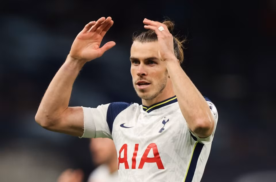 Tiền đạo Gareth Bale đã có trận thi đấu chính đầu tiên kể từ khi đặt bút ký bản hợp đồng với CLB Tottenham theo dạng cho mượn. Ảnh: TL