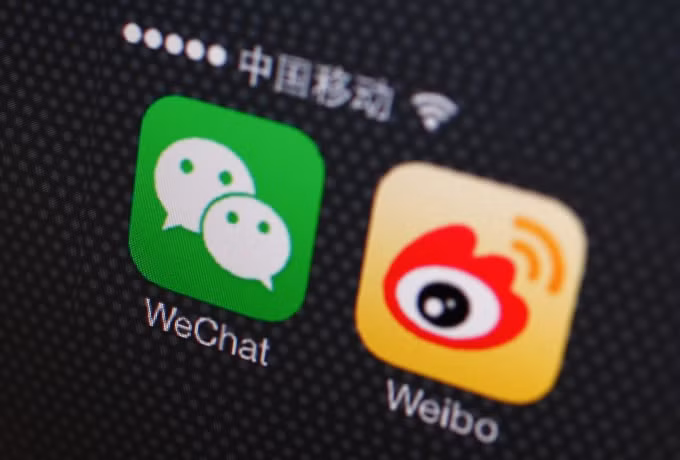 Weibo ngày càng tụt dốc. Ảnh: Fortune