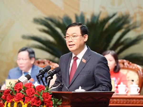 Ông Vương Đình Huệ tái đắc cử Bí thư Thành ủy Hà Nội nhiệm kỳ 2020-2025